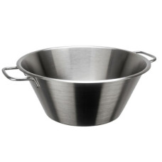 Posuda konusna sa ručkama, inox IB 28 - 32 - 36 cm